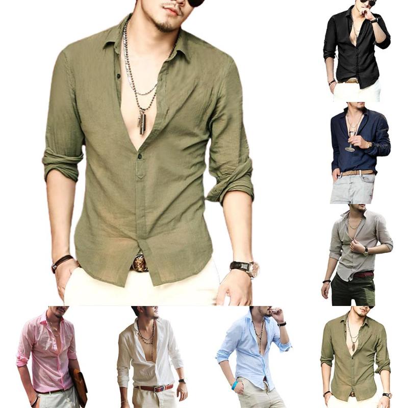 Men's Casual Shirts Men Long Sleeve Buttons Solid Color Collared Lapel Slim Fit Tops, White;black
Men's Casual Shirts Men Long Sleeve Buttons Solid Color Collared Lapel Slim Fit Tops, White;black