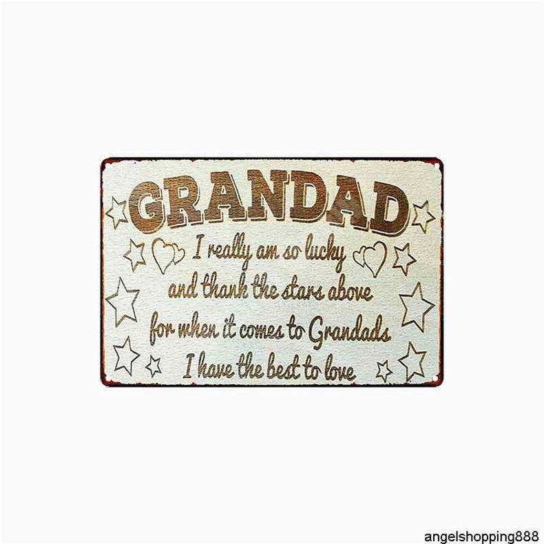 Grandad Retro Poster Funny Words Vintage Metal Tin Sign Bar Pub Home Decor Cats Are Like Chocolate Wall Art Stickers N322
Grandad Retro Poster Funny Words Vintage Metal Tin Sign Bar Pub Home Decor Cats Are Like Chocolate Wall Art Stickers N322