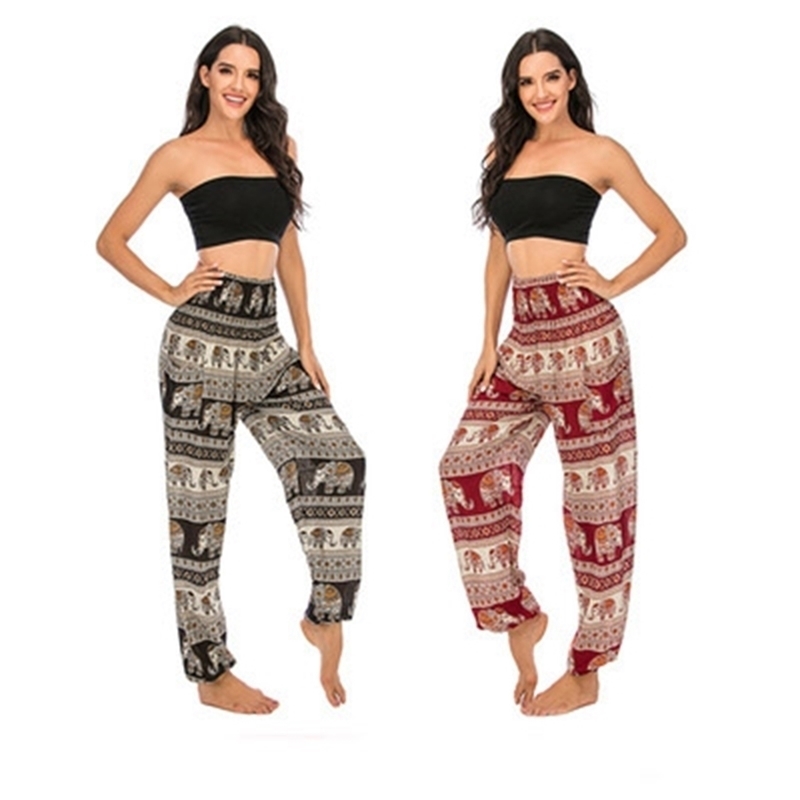 Bohemia Elephant Printing Elastici Waist Harem Pants Female Loose Casual Joggers Sweatpants Pantalones Mujer Cintura Alta 210604, Wine red
Bohemia Elephant Printing Elastici Waist Harem Pants Female Loose Casual Joggers Sweatpants Pantalones Mujer Cintura Alta 210604, Wine red