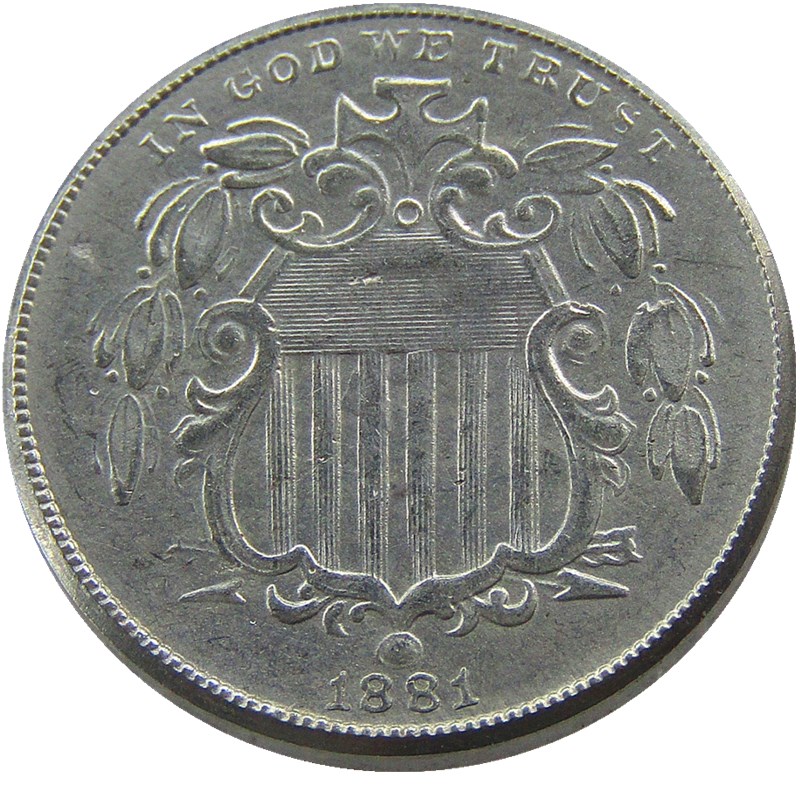 US 1881 Shield Nickel Five Cents Craft Copy Coin Promotion Factory Price nice home Accessories Silver Coins
US 1881 Shield Nickel Five Cents Craft Copy Coin Promotion Factory Price nice home Accessories Silver Coins