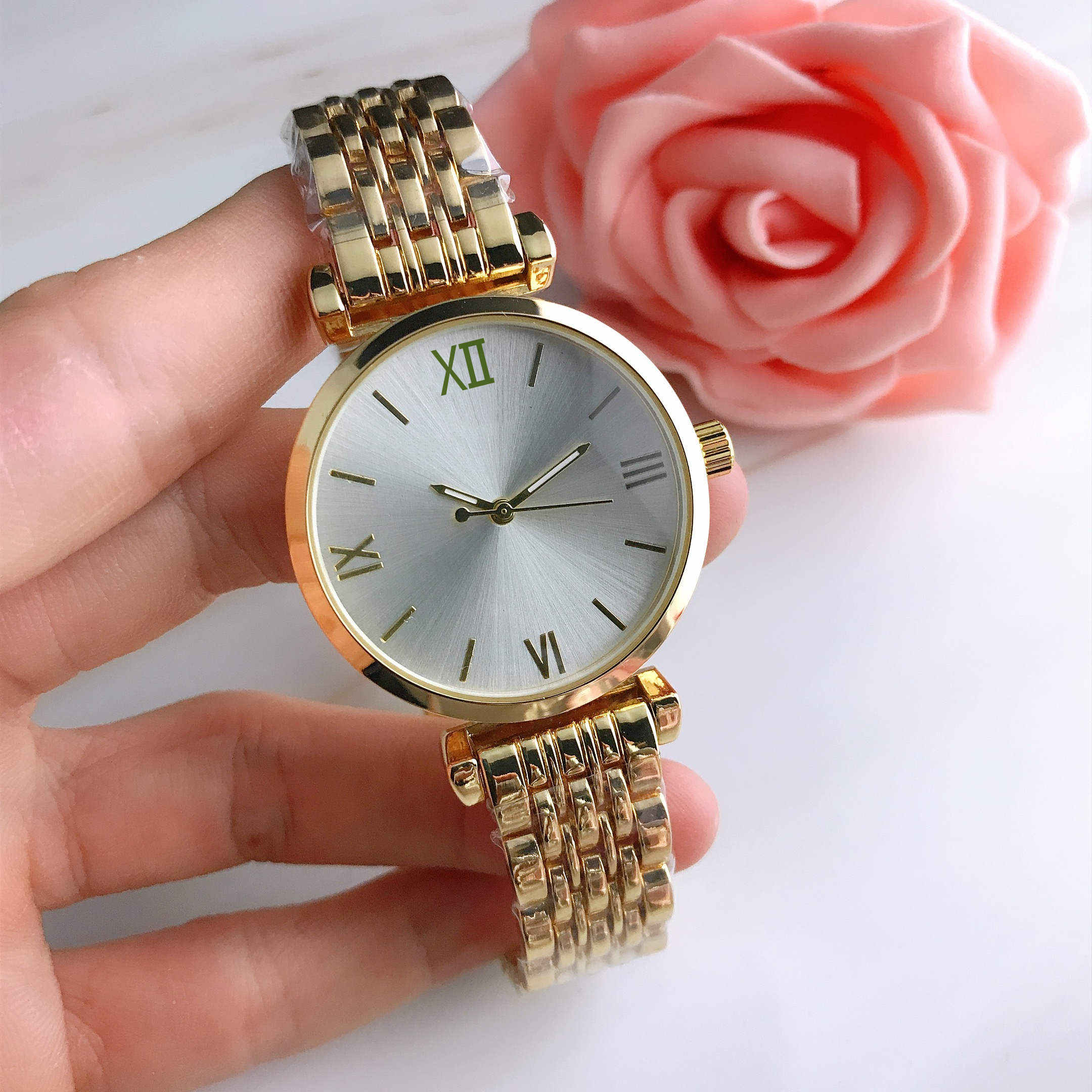 Luxury Watches New Ladies Simple Design Watch Women Stainless Steel Bracelet Wristwatch Women's Fashion Quartz Clock reloj mujer Casual Rose gold Bracelet
Luxury Watches New Ladies Simple Design Watch Women Stainless Steel Bracelet Wristwatch Women's Fashion Quartz Clock reloj mujer Casual Rose gold Bracelet