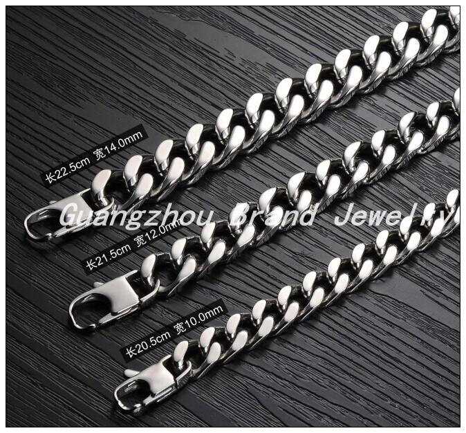 Highly Polished 316L Stainless Steel Silver Color Curb Cuban Chain Men's Boy's Bracelet Bangle With Fashion Clasp Link,
Highly Polished 316L Stainless Steel Silver Color Curb Cuban Chain Men's Boy's Bracelet Bangle With Fashion Clasp Link,