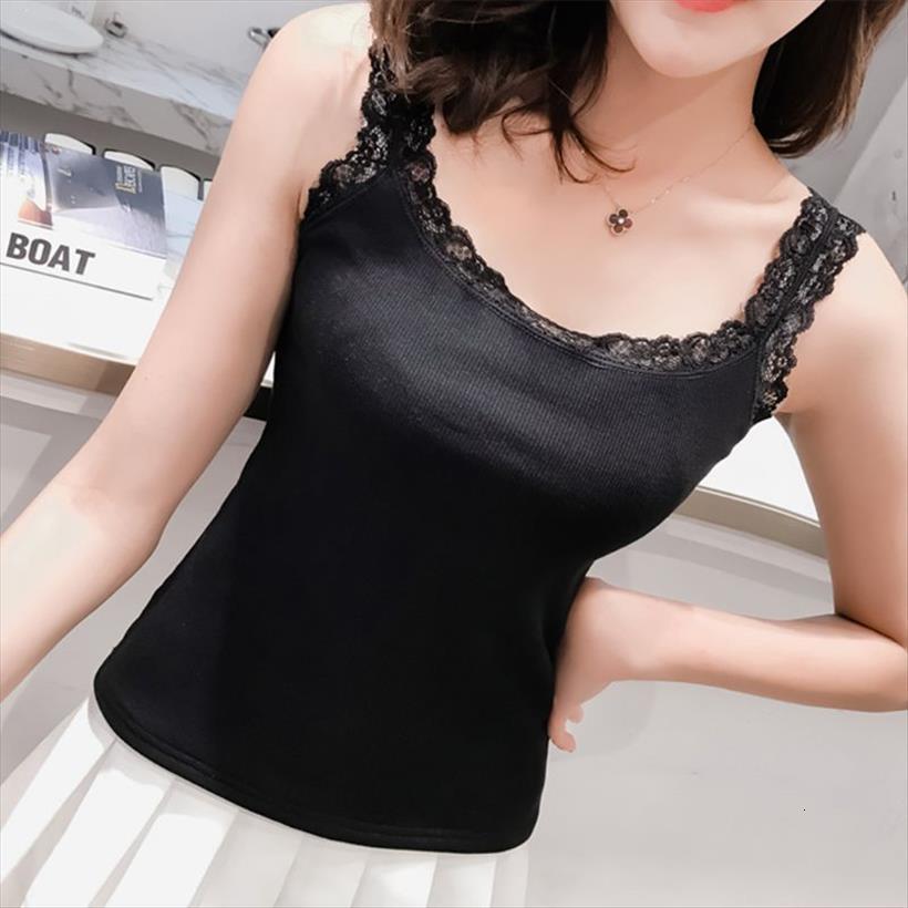 summer sleeveless bright womens tank solid candy color basic camisole floral lace trim ribbed casual underwear slim vest, White
summer sleeveless bright womens tank solid candy color basic camisole floral lace trim ribbed casual underwear slim vest, White
