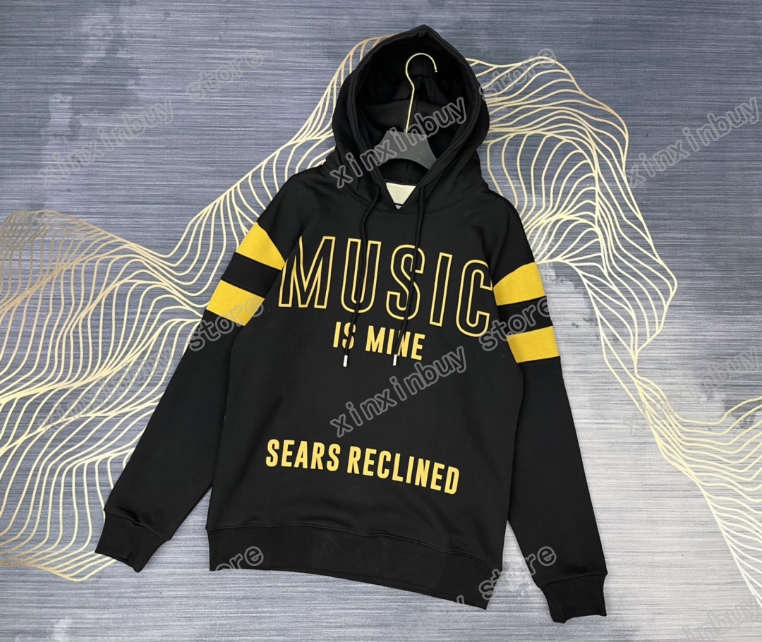 21ss Mens Womens Designers Hoodies Sweatshirts luxury 100th MUSIC letter print streetwear Man Paris Fashion long Sleeve luxurys black XS-L
21ss Mens Womens Designers Hoodies Sweatshirts luxury 100th MUSIC letter print streetwear Man Paris Fashion long Sleeve luxurys black XS-L