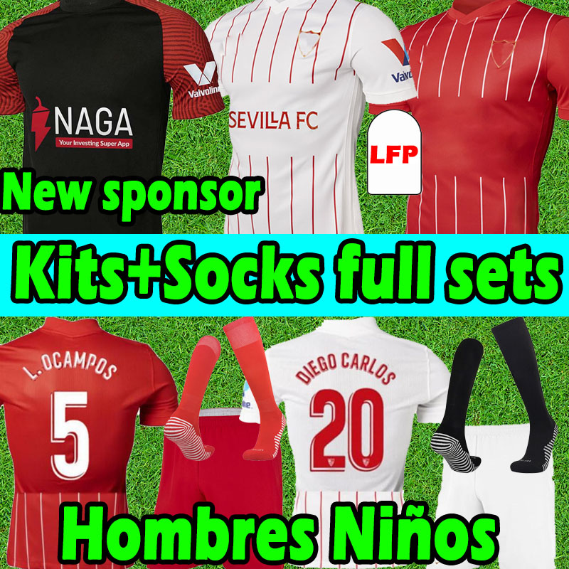 21/22 PAPU GOMEZ Sevilla soccer jersey I.RAKITIC jerseys new sponsor L.OCAMPOS DE JONG J.NAVAS SUSO Y.EN-NESYRI 2021 2022 Men+Kids Kits socks full sets football shirts top, 21 22 home kit
21/22 PAPU GOMEZ Sevilla soccer jersey I.RAKITIC jerseys new sponsor L.OCAMPOS DE JONG J.NAVAS SUSO Y.EN-NESYRI 2021 2022 Men+Kids Kits socks full sets football shirts top, 21 22 home kit