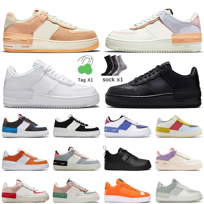 2022 shadow mens women running shoes airforce1 Triple Utility Black White Cracked Leather Pastel Sisterhood Spruce Aura Particle Grey trainers sneakers sports, A#30
2022 shadow mens women running shoes airforce1 Triple Utility Black White Cracked Leather Pastel Sisterhood Spruce Aura Particle Grey trainers sneakers sports, A#30