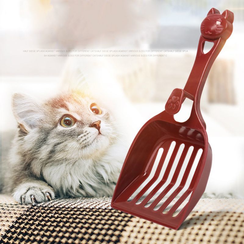 Sustainable name Pet Dog Cat Plastic Cleaning Tool Puppy Kitten Cat Puppy Scoop Cosmetic Sand Scoop Kak Kip Product For Pets 40JA