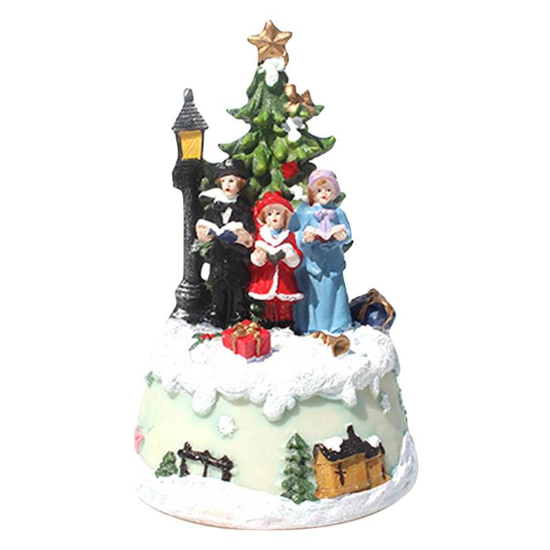 Christmas Decorations Tree Music Box Crafts With Colored Lights Santa Claus Resin Ornaments Creative Decoration Gifts
Christmas Decorations Tree Music Box Crafts With Colored Lights Santa Claus Resin Ornaments Creative Decoration Gifts
