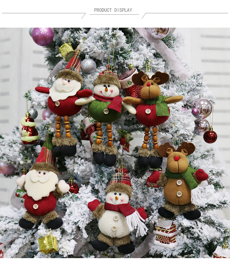 Christmas decorations Elderly Snowman Elk Christma Gift Small Pendant Plush Doll Xmas Tree Supplies
Christmas decorations Elderly Snowman Elk Christma Gift Small Pendant Plush Doll Xmas Tree Supplies