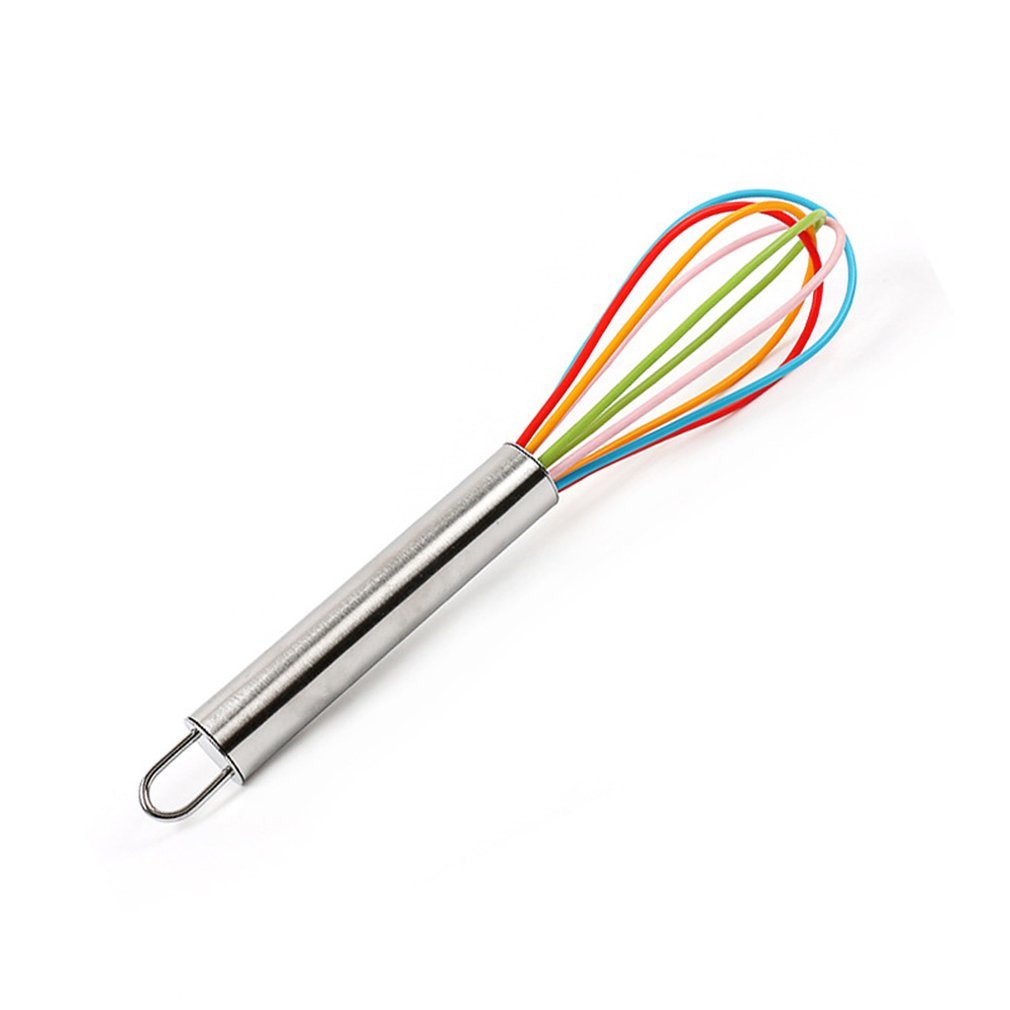 8-Inch Silicone Oven Knocker Stainless Steel Manual Oven Knocker Baking Utilities Hand Blender