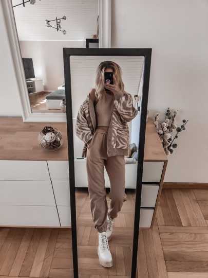 Spring Autumn Oversized Sweater Leopard Cardigan Casual Loose Female Knitted V-neck Jumper Fall Women Clothing 211007