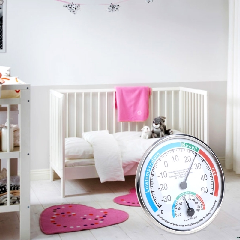 Domestic Analogue Thermometer Hygrometer Temperature Humidity Monitor Meter Gauge