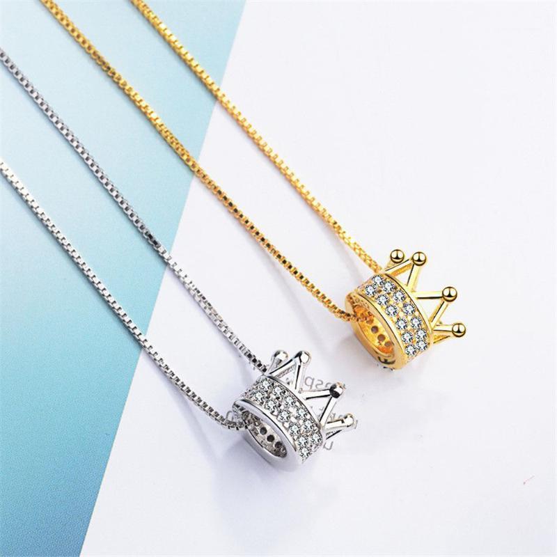 Crown Necklace Pendant 925 Sterling Silver Zirconia Fashion Simple Designer Selling Women Girl Gift 360 Chains
Crown Necklace Pendant 925 Sterling Silver Zirconia Fashion Simple Designer Selling Women Girl Gift 360 Chains