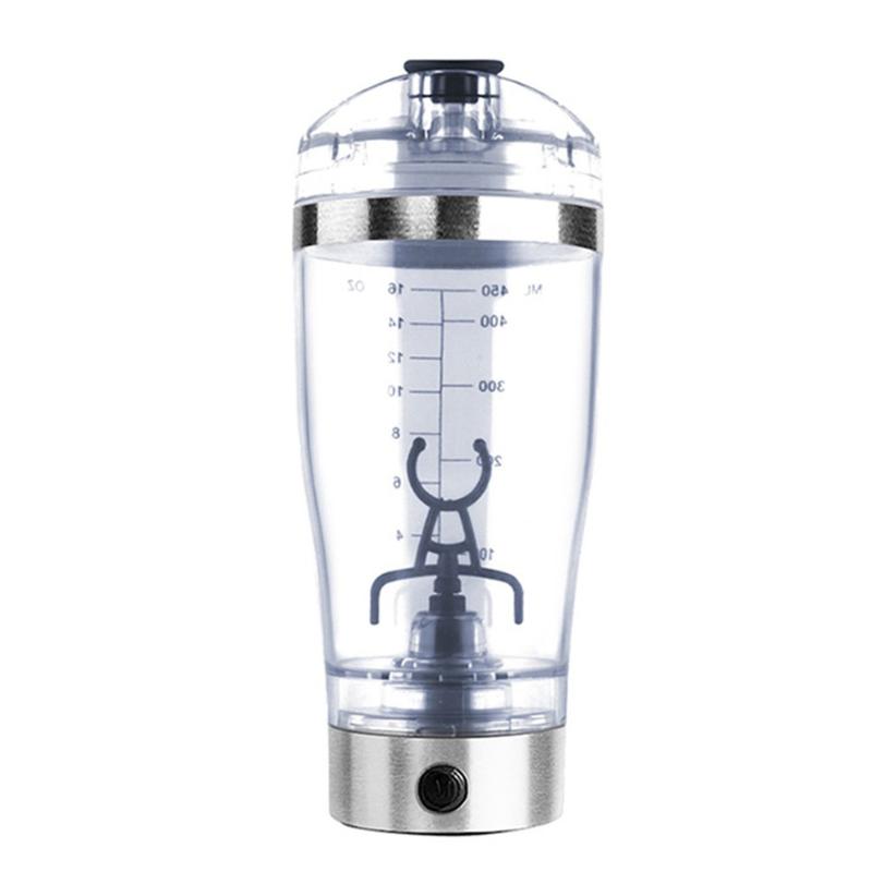 Blender Portable Sports Electric Mixing Cup Bottle Vortex Free Kitchen Stirring Automatic Protein Vibrator 450ml