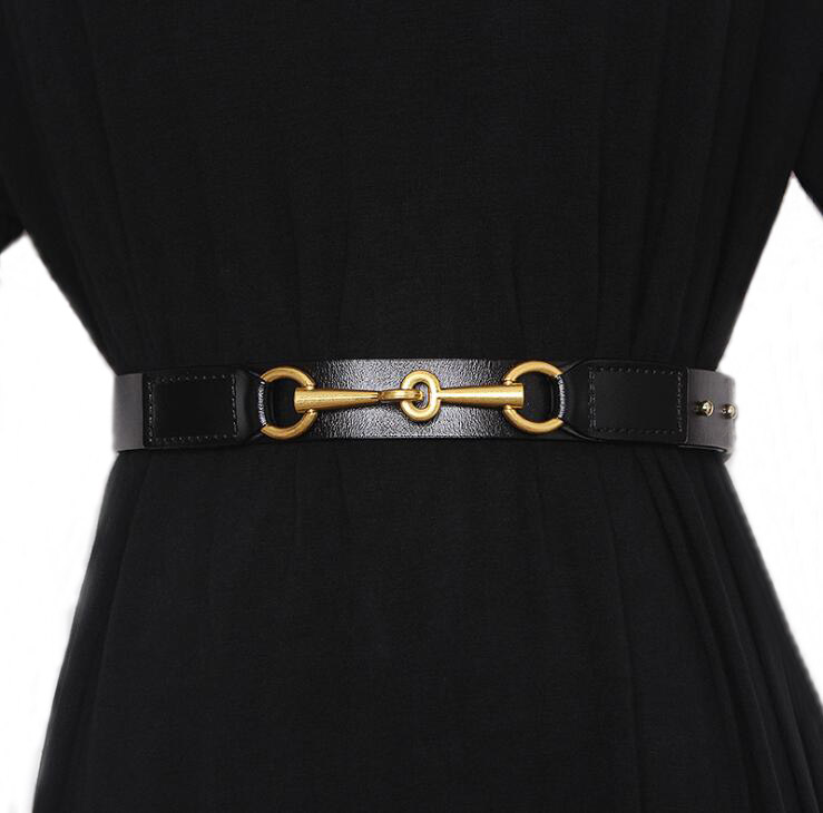 Fashion Simple Design Real Cow Leather Belt Women Waistband All Match Jean Pant Dress Waist Belt, Gold
Fashion Simple Design Real Cow Leather Belt Women Waistband All Match Jean Pant Dress Waist Belt, Gold