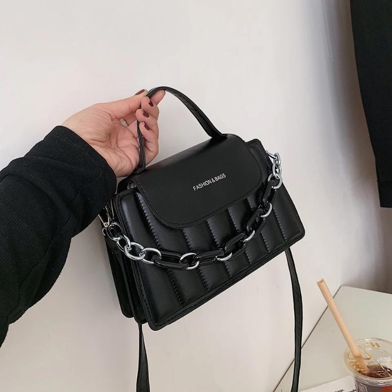 Evening Bags Korean Chain Handbags Women Brand Designer Leather Shoulder Bag Trend Female Fashion Ladies Crossbody, Black
Evening Bags Korean Chain Handbags Women Brand Designer Leather Shoulder Bag Trend Female Fashion Ladies Crossbody, Black