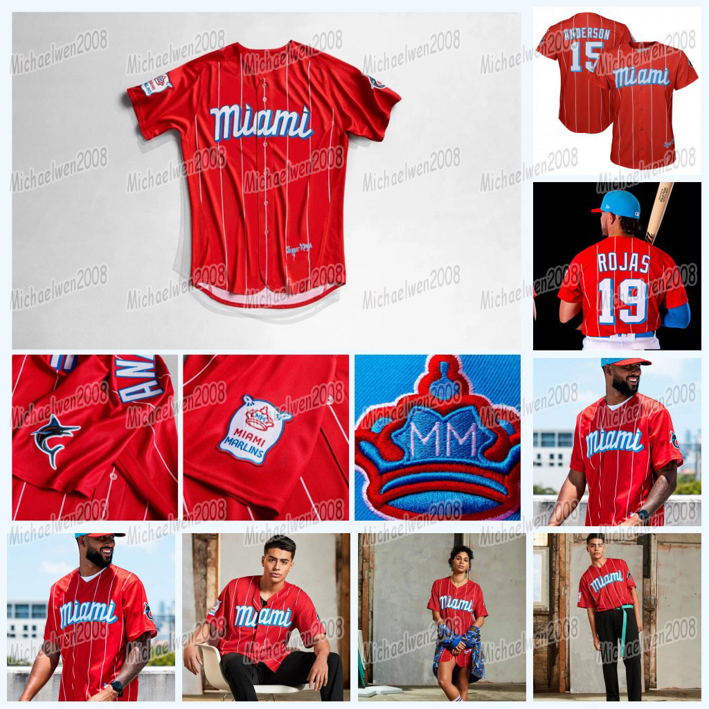 Jazz Chisholm Jr. 2021 City Connect Miami Jersey Brian Ande…