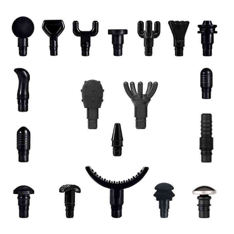 Massage Gun Head vibration message gun accesories sex silicone heads for Fascia percussion Vibrators Female Man 220115