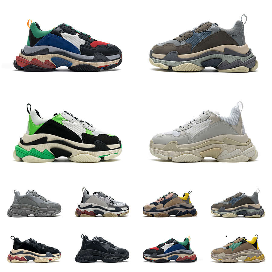 Mens Triple S Shoes 17FW Sneaker Womens Black White Letter Colorful Blue Bright Red Rice Ash Grey Green Pink Si ery LadiesAnitaMui, Shown
Mens Triple S Shoes 17FW Sneaker Womens Black White Letter Colorful Blue Bright Red Rice Ash Grey Green Pink Si ery LadiesAnitaMui, Shown