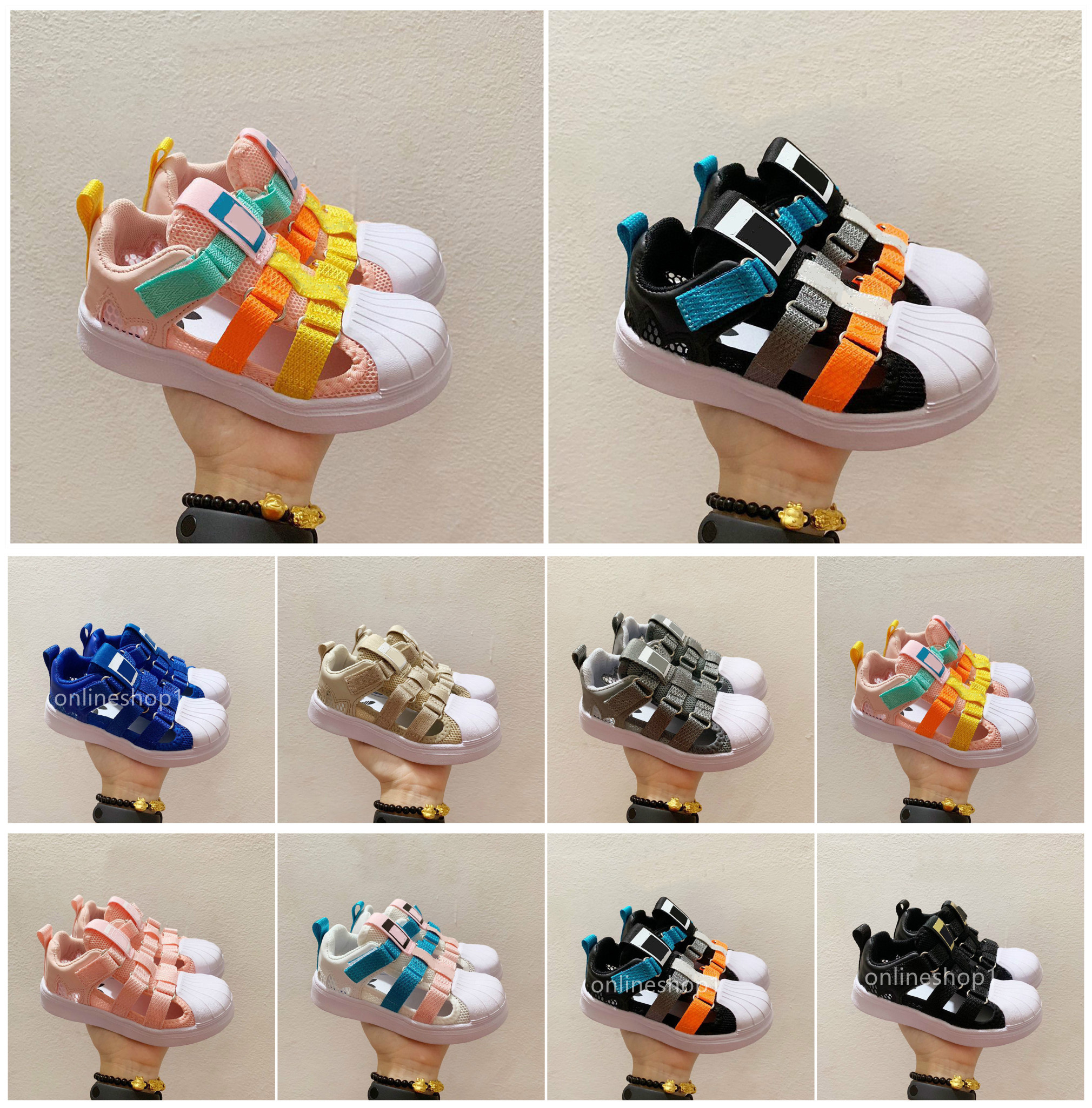Designer Kids Toddler Sandals 2021 Summer Black Pink Blue Grey Beige Orange Yellow Boy Girls Slippers On Sale, Black;red
Designer Kids Toddler Sandals 2021 Summer Black Pink Blue Grey Beige Orange Yellow Boy Girls Slippers On Sale, Black;red