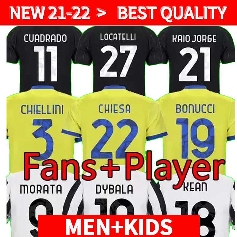 21 22 soccer jersey 2021 2022 KEAN DYBALA MORATA CHIESA McKENNIE LOCATELLI Top football kit shirts chiellini bonucci Kits Men Kids sets unif, Black;yellow
21 22 soccer jersey 2021 2022 KEAN DYBALA MORATA CHIESA McKENNIE LOCATELLI Top football kit shirts chiellini bonucci Kits Men Kids sets unif, Black;yellow