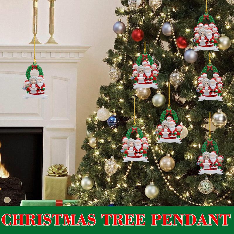 Christmas Decorations Tree Ornament DIY Wooden Hanging Pendants Family Snowman Home Xmas Gift 2pc
Christmas Decorations Tree Ornament DIY Wooden Hanging Pendants Family Snowman Home Xmas Gift 2pc