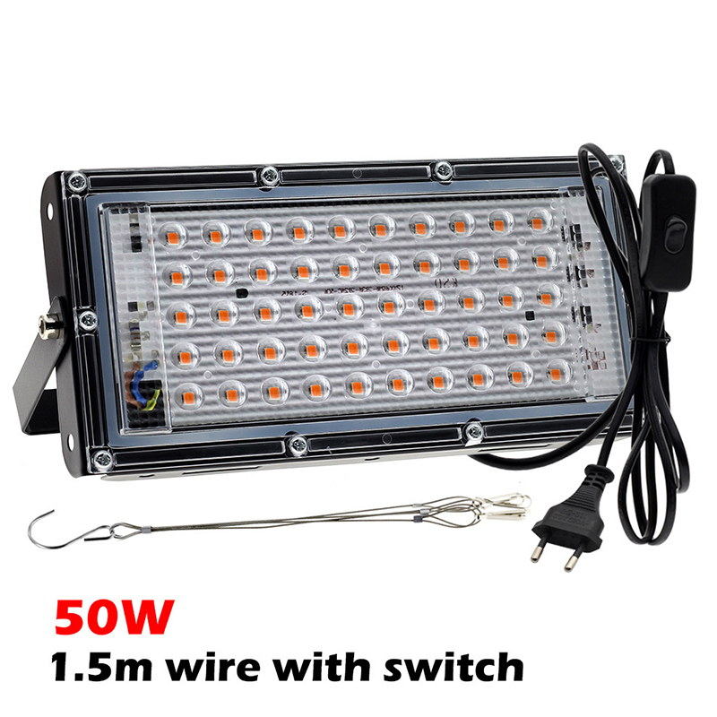 Full Spectrum LED Lead Grow Light for Indoor Plants Seeding and Cultivation 220V 50~100W IP65 Waterproof Gardening Plant Growth Lamp 127*30*125mm
Full Spectrum LED Lead Grow Light for Indoor Plants Seeding and Cultivation 220V 50~100W IP65 Waterproof Gardening Plant Growth Lamp 127*30*125mm