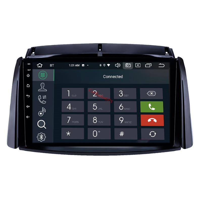Car Dvd Player 9 Inch Gps Navigation Android Multimedia System Wifi for 2009-2016 Renault Koleos