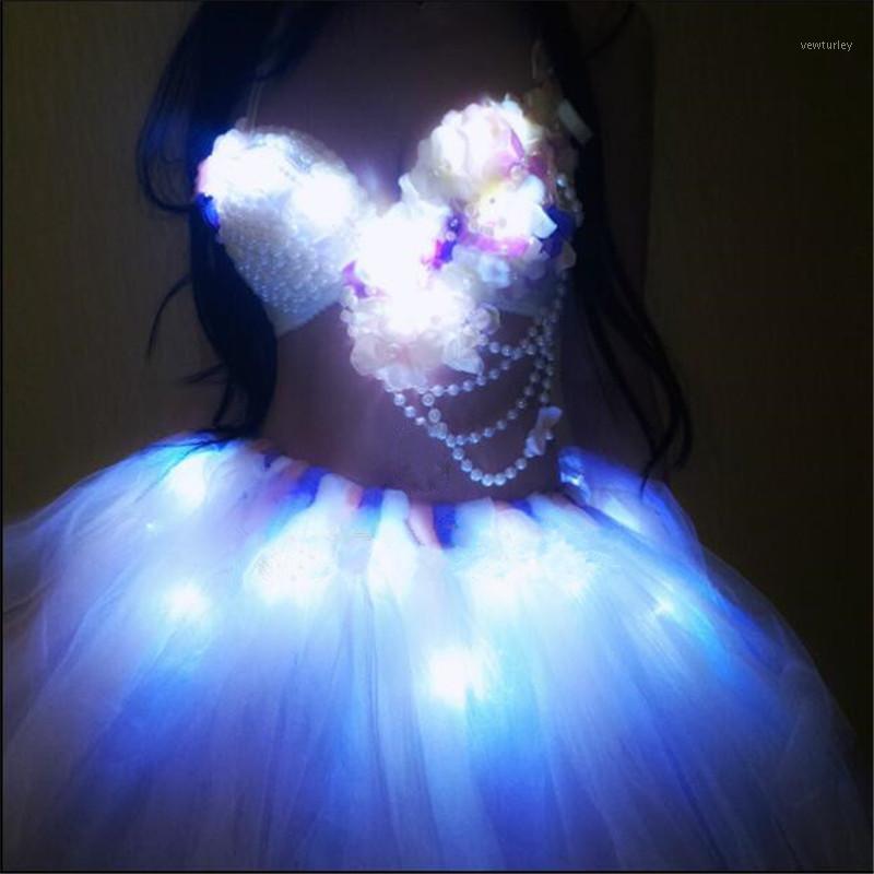 Party Decoration EC49 Ballroom Dance Led Costumes TUTU Bra Dresses Women Dj Stage Show Wears Clothe Catwalk Performance Models Skirt Disco
Party Decoration EC49 Ballroom Dance Led Costumes TUTU Bra Dresses Women Dj Stage Show Wears Clothe Catwalk Performance Models Skirt Disco