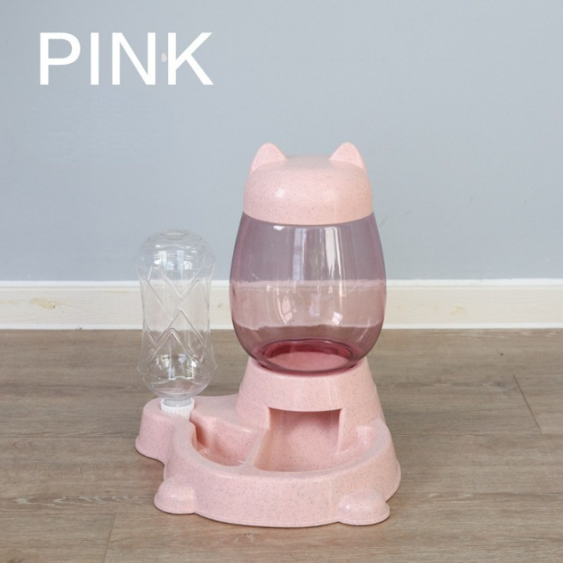 Cat Feeder Automatic Water Dispenser Cat Food Bowl Pet Mouth Wet-Proof Anti-Tumble (The logistics price Pls Contact us)