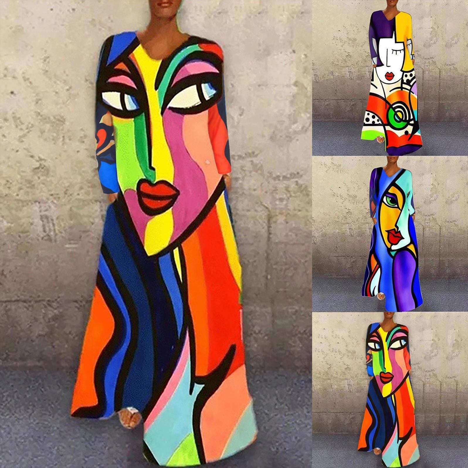 summer fashion print casual women dresses long sleeve o neck loose knee length vestido de mujer, Black;gray
summer fashion print casual women dresses long sleeve o neck loose knee length vestido de mujer, Black;gray