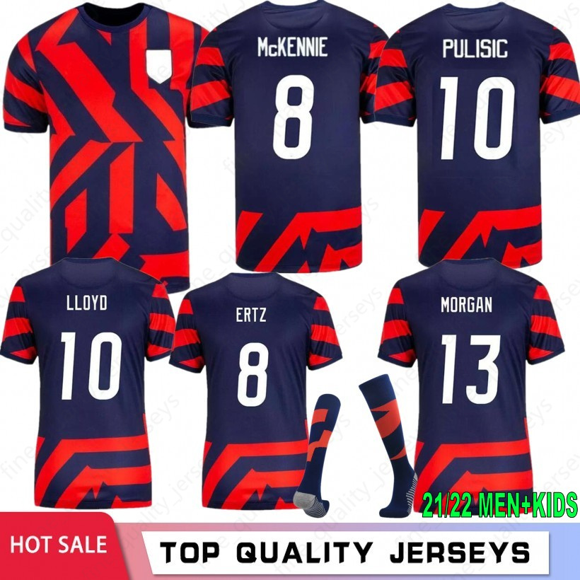 2021 2022 Custom PULISIC MCKENNIE Away Soccer Jerseys 21 22 AARONSON MUSAH UsAs RAPINOE MORGAN LLOYD America Football Shirt United States LLETGET MEN + KIDS KITS Socks, Women meiguoo 21/22
2021 2022 Custom PULISIC MCKENNIE Away Soccer Jerseys 21 22 AARONSON MUSAH UsAs RAPINOE MORGAN LLOYD America Football Shirt United States LLETGET MEN + KIDS KITS Socks, Women meiguoo 21/22