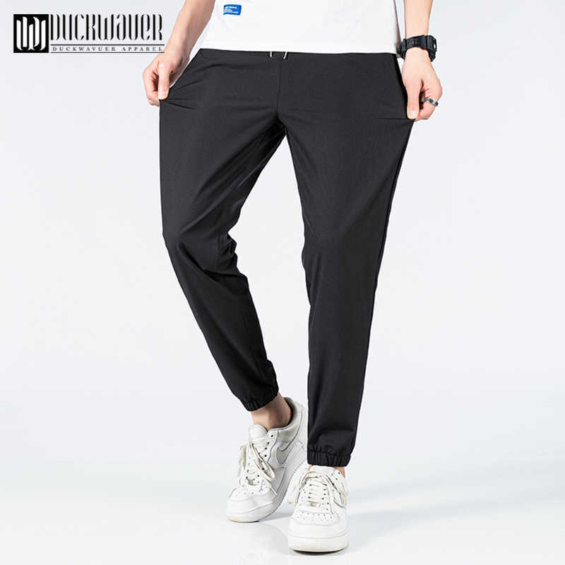 Duckwaver Men Solid Color Pencil Pants Comfortable Drawstring Quality Ankle-Length Pants Casual Trousers Men All-Match 210616, Black
Duckwaver Men Solid Color Pencil Pants Comfortable Drawstring Quality Ankle-Length Pants Casual Trousers Men All-Match 210616, Black