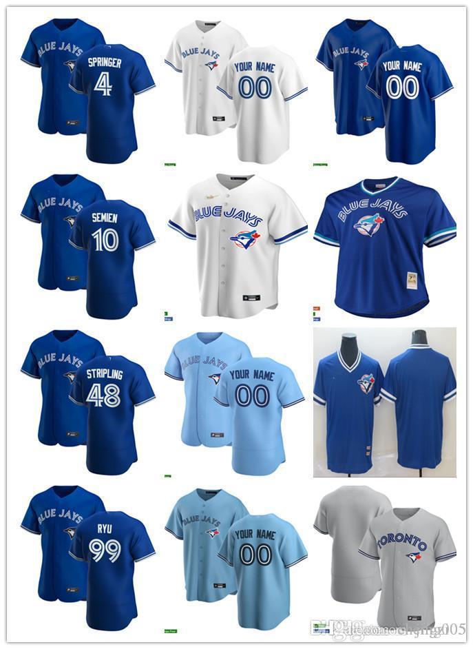 Men Women Youth 99 Hyun Jin Ryu 10 Marcus Semien 4 George Springer 48 Ross Stripling Custom Baseball Jersey Blank blue white gray, Blue;black
Men Women Youth 99 Hyun Jin Ryu 10 Marcus Semien 4 George Springer 48 Ross Stripling Custom Baseball Jersey Blank blue white gray, Blue;black
