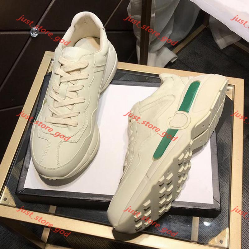 High quality Mens Rhyton Casual Shoes Dad Sneaker Paris Fashion Women Shoe Platform Sports Strawberry Wave Mouth Tiger Web Print
High quality Mens Rhyton Casual Shoes Dad Sneaker Paris Fashion Women Shoe Platform Sports Strawberry Wave Mouth Tiger Web Print