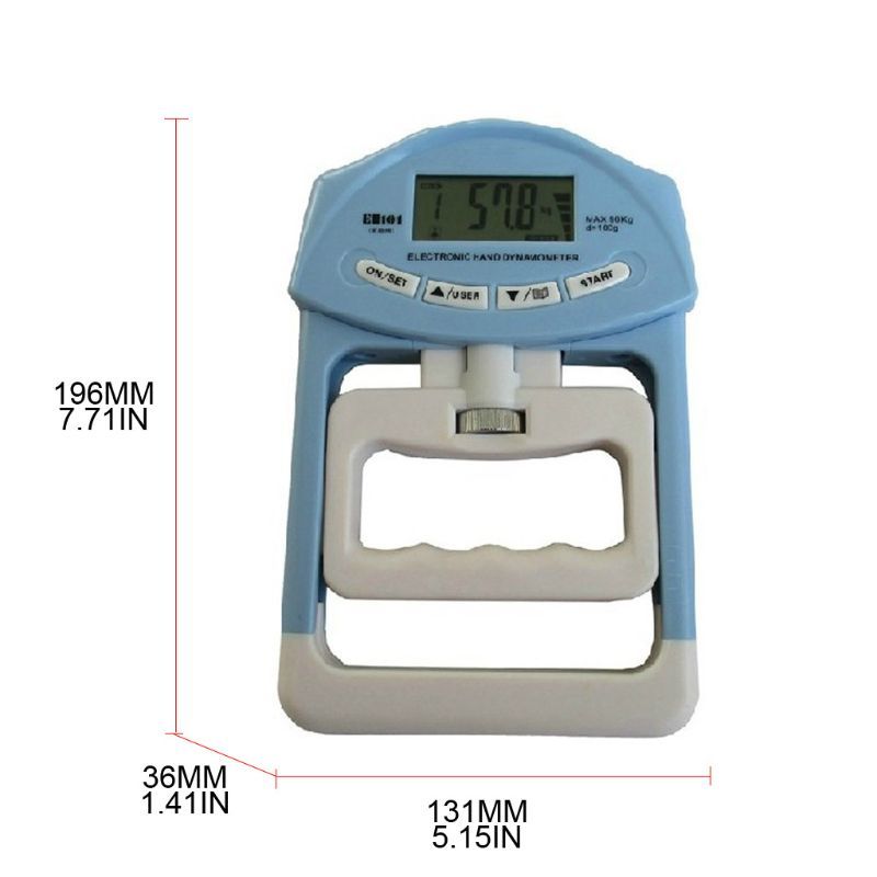 90Kg Digital hand dynamometer High precision grip Strong measurement meter