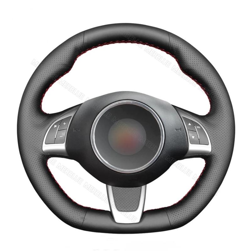 Steering Wheel Covers Hand Sew Black Artificial Leather Car Cover For Abarth 500 500C 595 595C 2009-2021 GQ/S S Linea
Steering Wheel Covers Hand Sew Black Artificial Leather Car Cover For Abarth 500 500C 595 595C 2009-2021 GQ/S S Linea