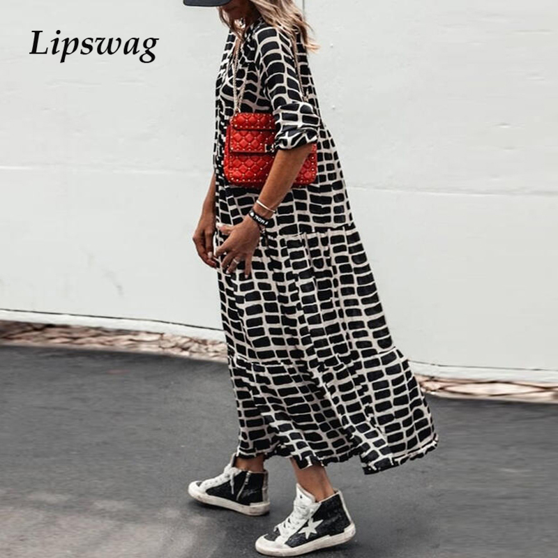 Fashion Leopard Printed A-Line Party Dresses Women Spring Pleated Loose Maxi Dress Elegant V-Neck Long Sleeve Long Dress Vestido, Leopard print
Fashion Leopard Printed A-Line Party Dresses Women Spring Pleated Loose Maxi Dress Elegant V-Neck Long Sleeve Long Dress Vestido, Leopard print