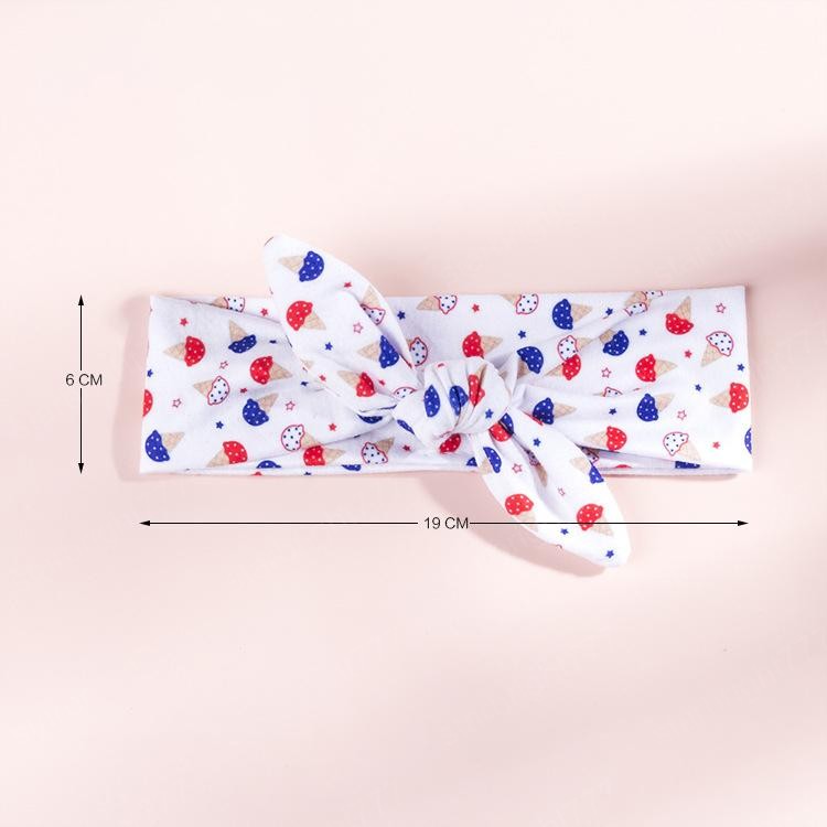 Hair Accessories 4th of july headbands baby rabbit ears hairbands independence day head bands