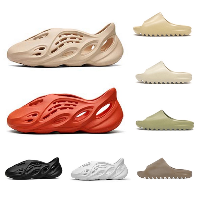 sell well bone mens luxury slippers foam Runner kanye Desert Sand Resin Beach Triple Black women men slides slipper sandals US5-11
sell well bone mens luxury slippers foam Runner kanye Desert Sand Resin Beach Triple Black women men slides slipper sandals US5-11