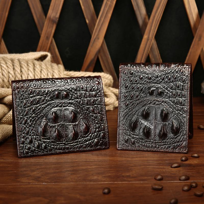 Springsummer Men's Leather Money Cover Layer Cowhide Alligator Pattern Short Wallet Leisure Wallets, Horizontal
Springsummer Men's Leather Money Cover Layer Cowhide Alligator Pattern Short Wallet Leisure Wallets, Horizontal