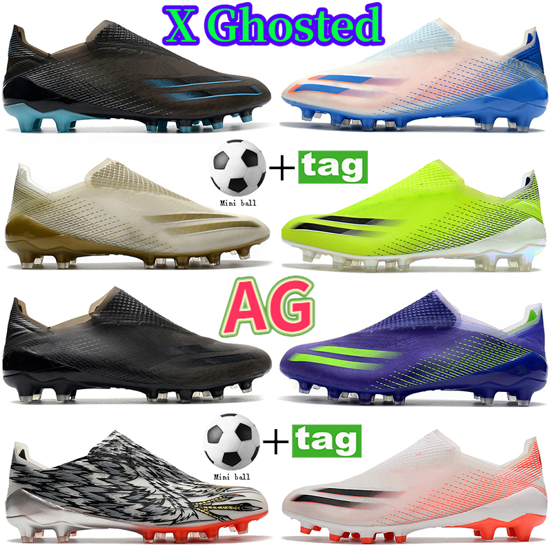 High quality X Ghosted AG mens soccer cleats shoes black deep blue volt white pink dark grey gold silver boots sneakers men football trainers, Bubble wrap packaging
High quality X Ghosted AG mens soccer cleats shoes black deep blue volt white pink dark grey gold silver boots sneakers men football trainers, Bubble wrap packaging