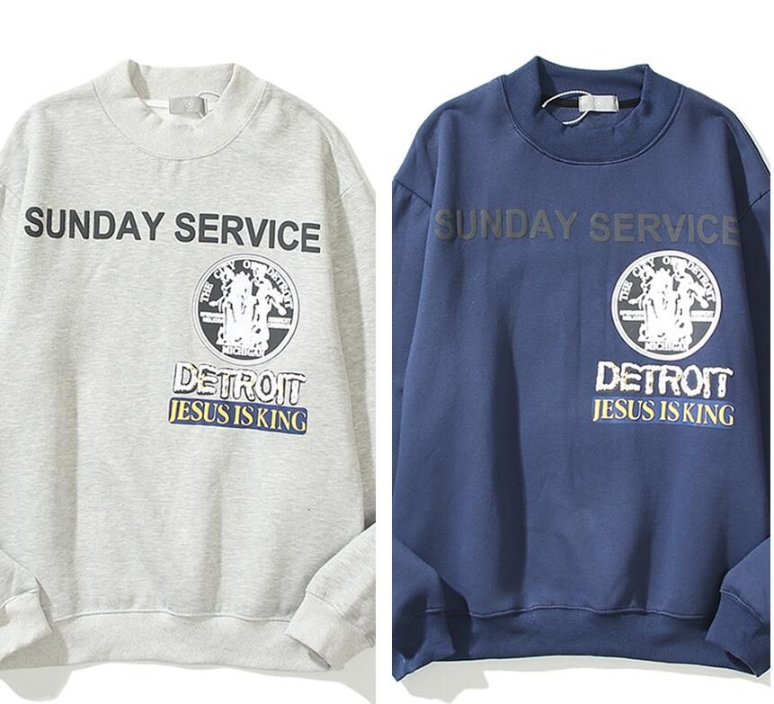 Europe and America KANYE WEST Letter printing Sweatshirts mens hoodies plus fleece hoodie sweaters couple sweater trendy men women Jesus is king, Black
Europe and America KANYE WEST Letter printing Sweatshirts mens hoodies plus fleece hoodie sweaters couple sweater trendy men women Jesus is king, Black