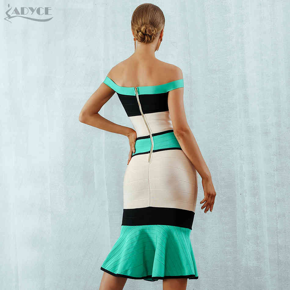 Summer Green Bandage Dress Women Sexy Slash Neck Short Sleeve Off Shoulder Club Celebrity Evening Party 210423