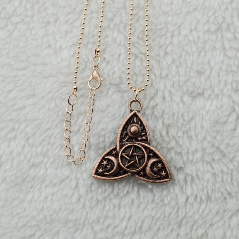Pendant Necklaces Wiccan Sun Moon Star Pentagram Necklace Magic Mysticism Witchcraft Jewelry, Silver
Pendant Necklaces Wiccan Sun Moon Star Pentagram Necklace Magic Mysticism Witchcraft Jewelry, Silver