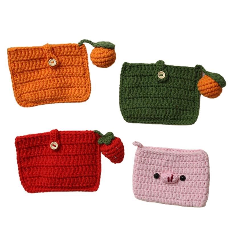 Card Holders Hand-knitted Yarn Crochet Small Zero Wallet Change Purse Bag Lovers Girlfriend Gift, Lj
Card Holders Hand-knitted Yarn Crochet Small Zero Wallet Change Purse Bag Lovers Girlfriend Gift, Lj