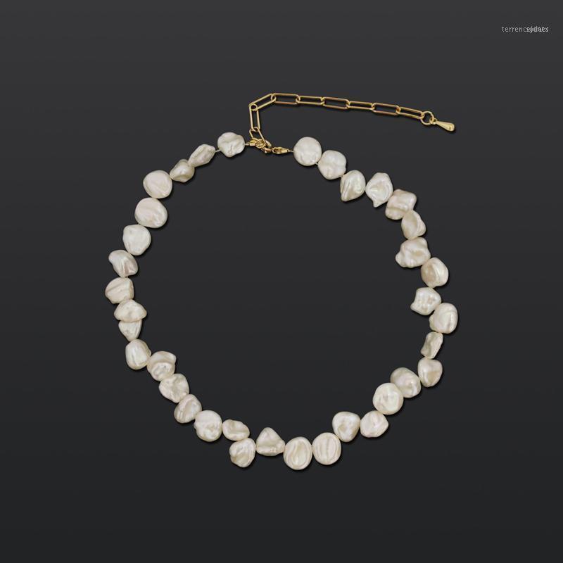 Chains 100% Nature Baroque Pearl Necklace Fine Jewelry Maxi Natural Freshwater Chokers Necklaces Trendy For Party1
Chains 100% Nature Baroque Pearl Necklace Fine Jewelry Maxi Natural Freshwater Chokers Necklaces Trendy For Party1