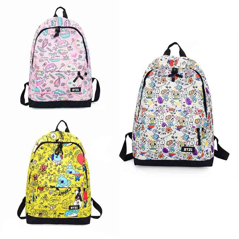New BTS bulletproof Youth League peripheral schoolbag Korean lovely outdoor sports backpack student Canvas Backpack, White
New BTS bulletproof Youth League peripheral schoolbag Korean lovely outdoor sports backpack student Canvas Backpack, White