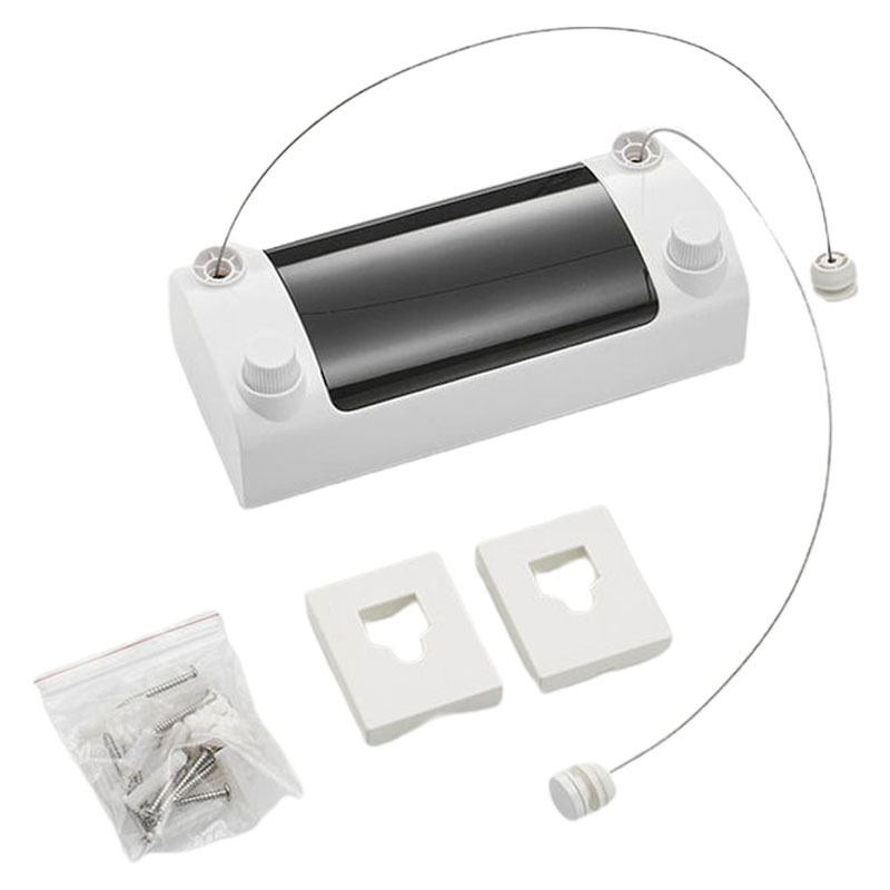 Retractable Clothes Line Dryer Indoor Outdoor Drying Rack ABS Plastic Clothesline Rack Laundry Dryer Double Layer