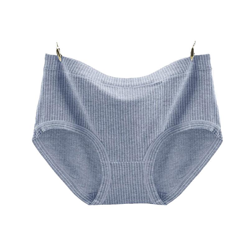 Women's Panties Bamboo Cotton Organic Yarn Stripe Mid-Waist Comfort Fattening Free Size Lingerie Plus Briefs, Black
Women's Panties Bamboo Cotton Organic Yarn Stripe Mid-Waist Comfort Fattening Free Size Lingerie Plus Briefs, Black